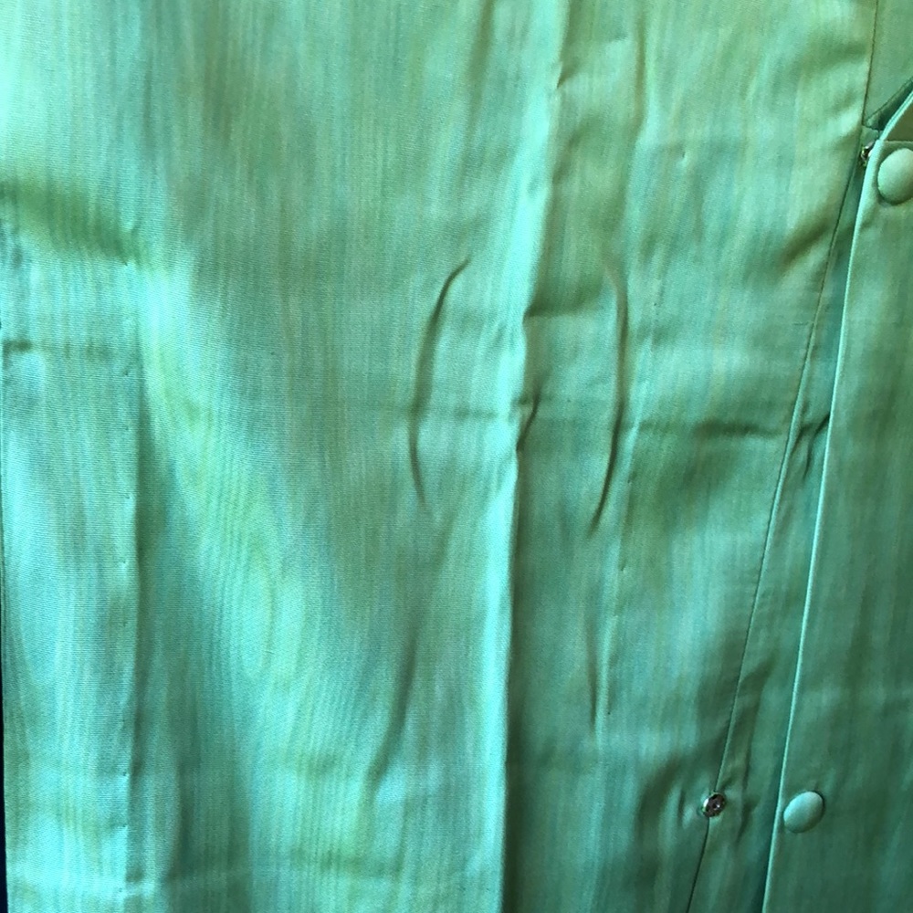 Long vintage michiyuki nylon rain coat - Picture 5 of 6
